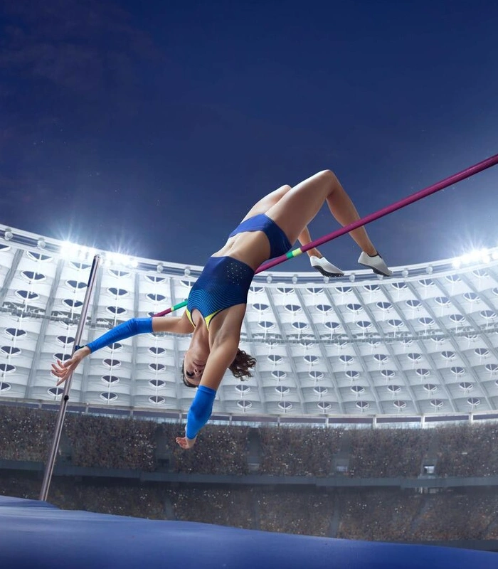 Decathlon Pole Vault Training